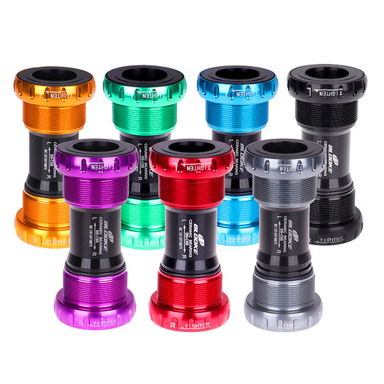 步洛克BLOOKE陶瓷培林中轴中空一体牙盘旋入式螺纹口超轻超润耐用