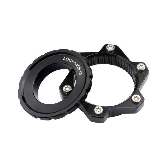 山地公路自行车中锁转六钉碟片转换座中央锁死花鼓转六钉刹车盘