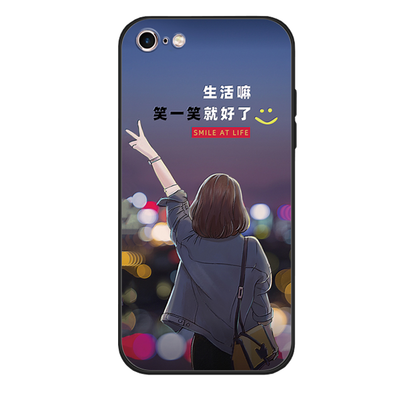 苹果5s/se手机壳iphone五se可爱女iPhone5s保护套ip5镜头全包pg磨砂A1723防摔软胶A1530酷帅潮男网红情侣卡通 - 图3