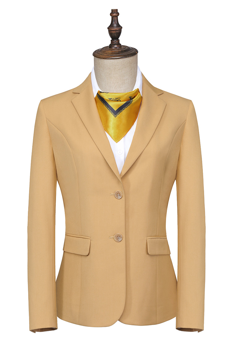 C21世纪不动产西装外套男女金色工作服西服上衣地产职业工装制服-图2