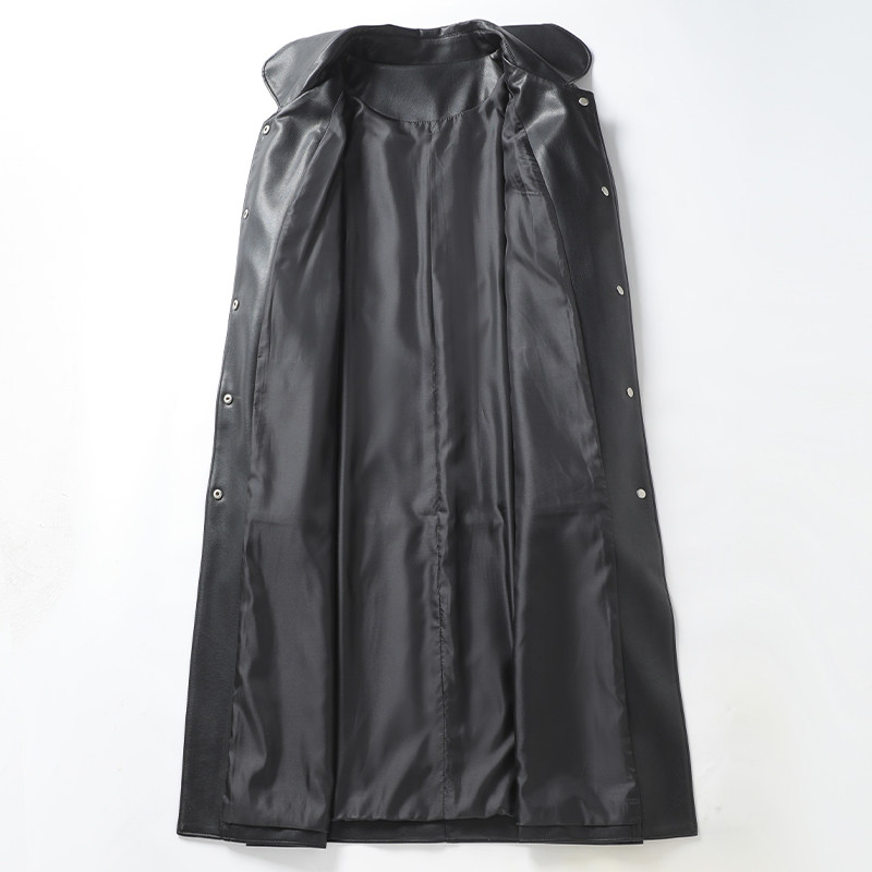 绵羊皮外套女中长款翻领黑色显瘦气质海宁真皮2025秋冬新款女皮衣,淘宝优惠券,粉丝福利购,淘宝优惠卷