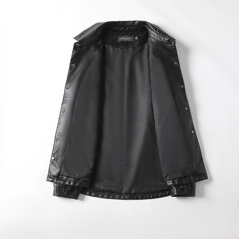 绵羊皮女外套短款翻领黑色显瘦海宁真皮2025单皮新款加大码女皮衣,淘宝优惠券,粉丝福利购,淘宝优惠卷