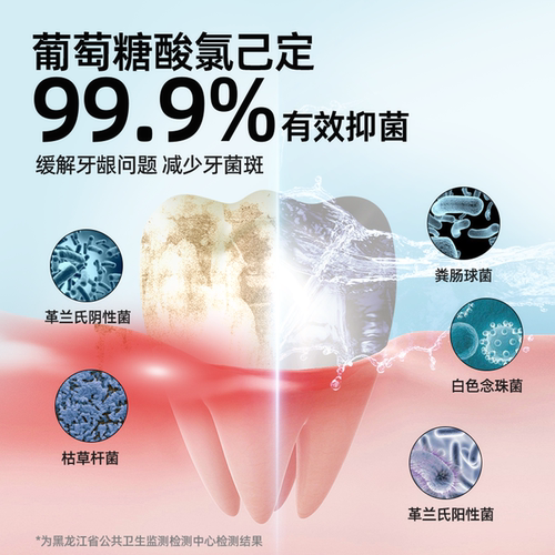 涑爽漱口水氯己定含漱液正畸专用口腔抑菌液口臭漱口液漱爽簌口水 - 图2