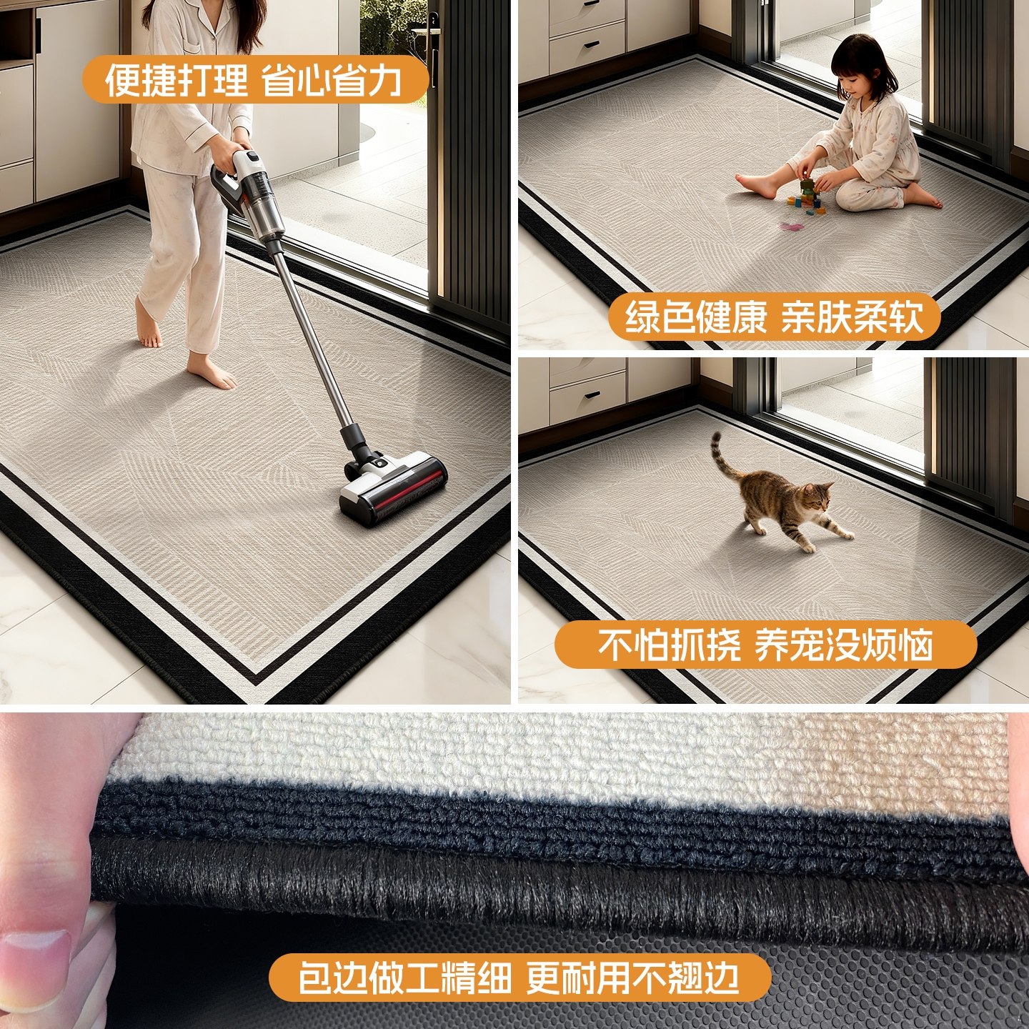 入户门地垫进门地毯高级门口垫子家用门垫轻奢玄关客厅脚垫可定制,淘宝优惠券,粉丝福利购,淘宝优惠卷