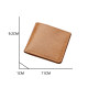 Zippered horizontal retro style wallet that can hold driver's license