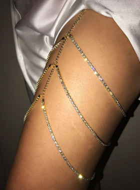 diy多用途满钻性感项链