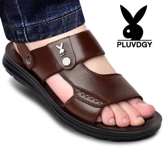 2025 Summer Sandals Men's Genuine Leather Casual