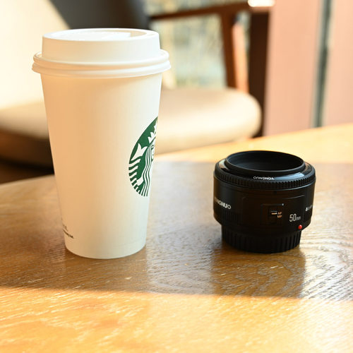 永诺50mm定焦镜头全画幅大光圈F1.8适用佳能EF口小痰盂尼康F口 - 图3