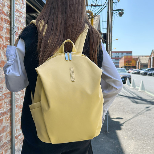 5.7花曦家新品 轻便女双肩包2025大容量逛街背包高中大学生潮书包 - 图0