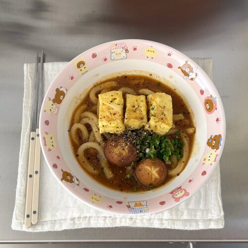 Cutlery | 一人食拉面碗复古轻松熊陶瓷大容量耐高温汤碗 - 图2