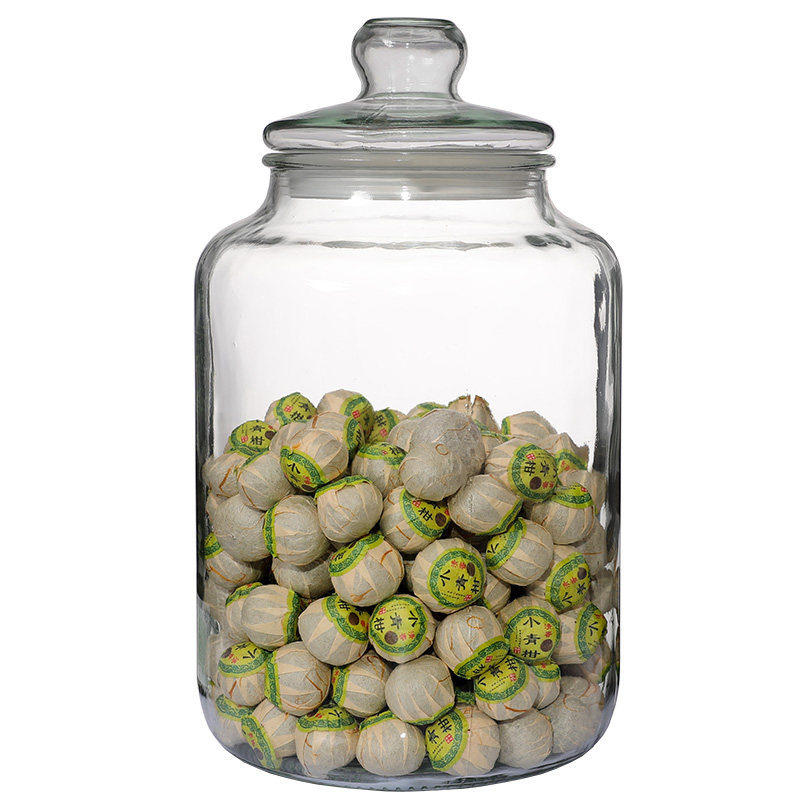 茶叶密封罐大容量玻璃储物大号防潮中药材食品干果杂粮储存展示瓶,淘宝优惠券,粉丝福利购,淘宝优惠卷