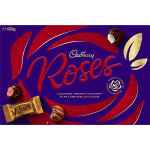 Cadbury Roses 澳洲代购 吉百利 玫瑰巧克力礼盒 420g