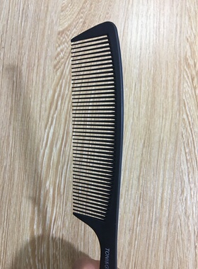发廊美发专用苹果梳超薄男士平头理发店防静电剪发梳子耐高温木梳