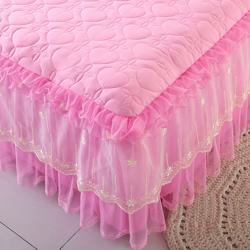 公主风床裙罩2025新款四季通用防尘罩夹棉加厚床罩全包床垫保护罩,淘宝优惠券,粉丝福利购,淘宝优惠卷