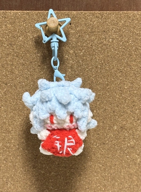 钩织成品 银魂钩织挂件银时钥匙扣包挂手工礼物 神乐钩织Gintama