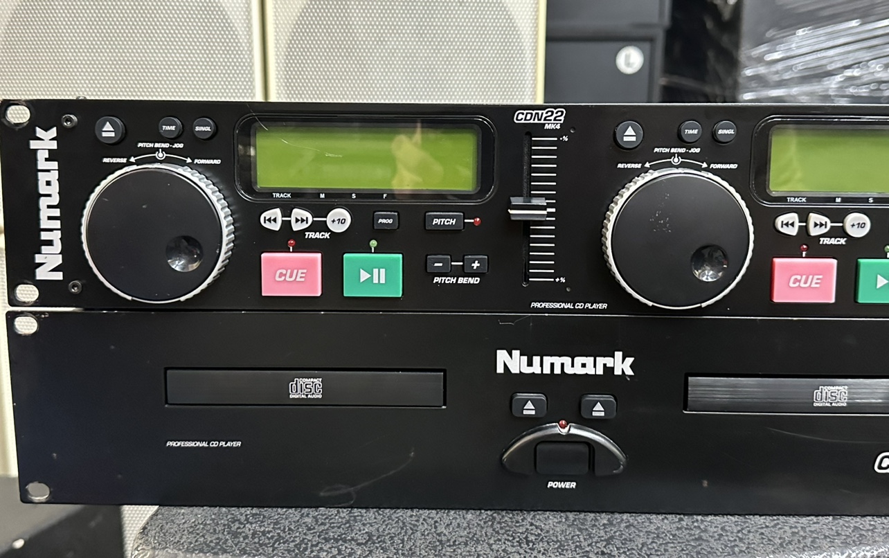 二手原装美国露玛NUMARK CDN22MK4专业双通道CD数码打碟机播放器 - 图1