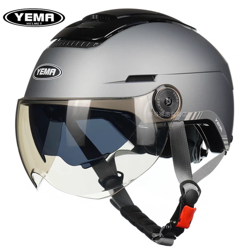 正品野马370s头盔3C认证电动摩托车男女四季半盔夏季防晒安全帽 - 图2