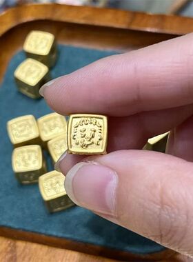 陈奕迅周边转运珠串珠配饰应援周边小众高级感金色百搭纪念礼物