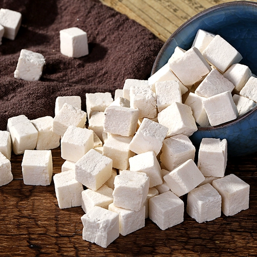 Аутентичная пория китайская травяная медицина подлинная сера белая пориа динг 500 г грамм облако кусочки порией потребляют воду и пить воду