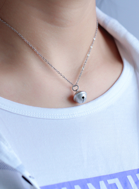 s925滴釉哆啦A梦叮当猫铃铛吊坠