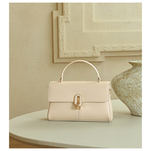 GXFMOD小众设计牛皮小方包女2026春季新款轻奢简约百搭单肩斜挎包 - 图1