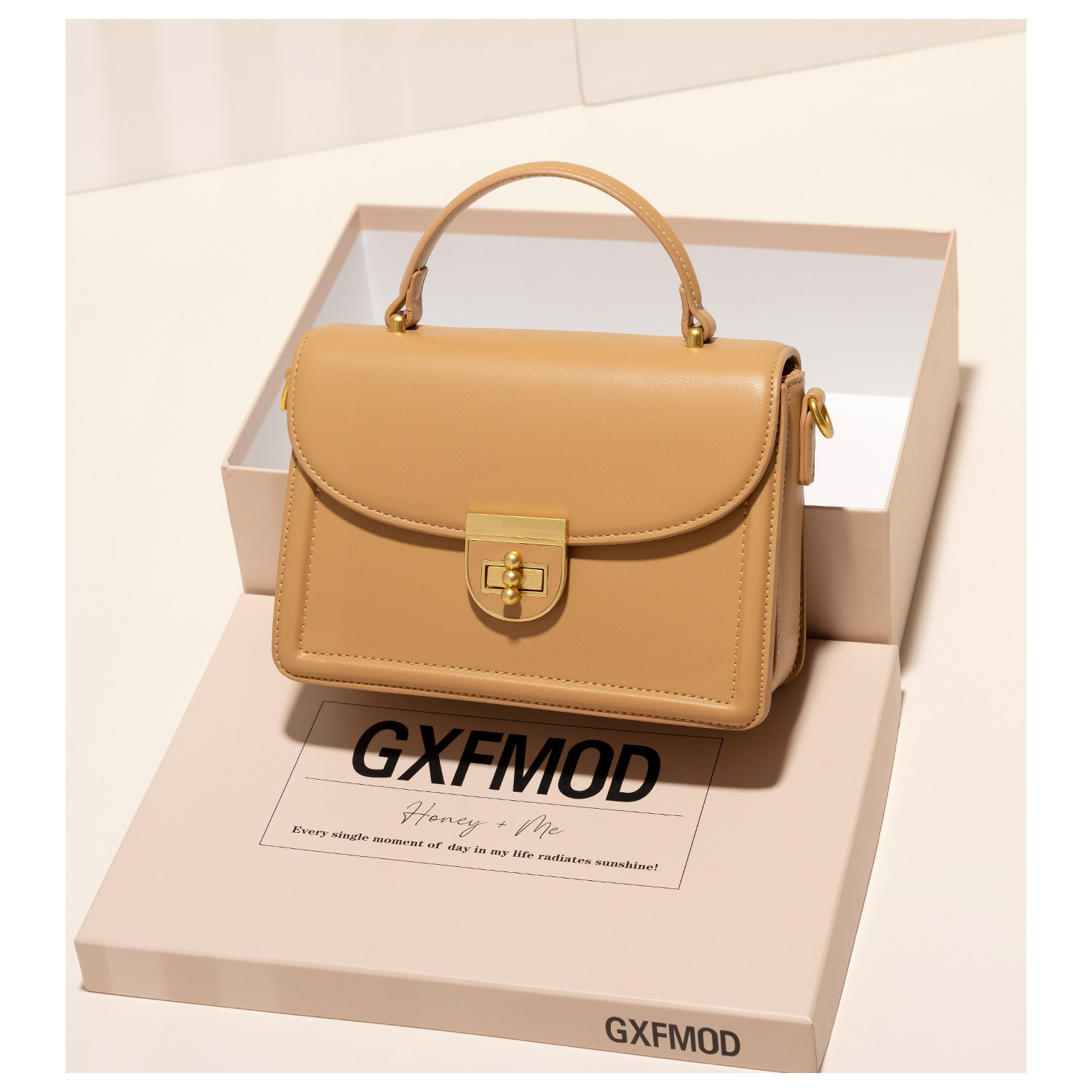 GXFMOD原创设计质感复古手提包女2025春夏新款百搭单肩斜挎小方包,淘宝优惠券,粉丝福利购,淘宝优惠卷