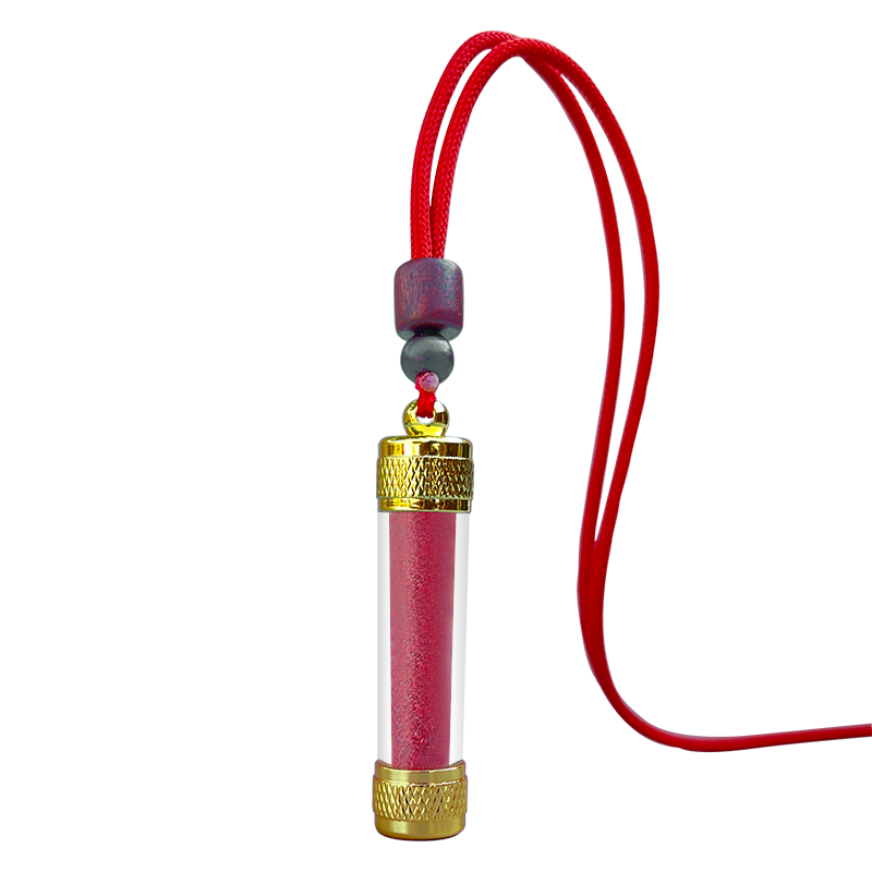 天然朱砂吊坠随身福袋挂件原石真粉男女款宝宝儿童婴儿平安项链瓶,淘宝优惠券,粉丝福利购,淘宝优惠卷