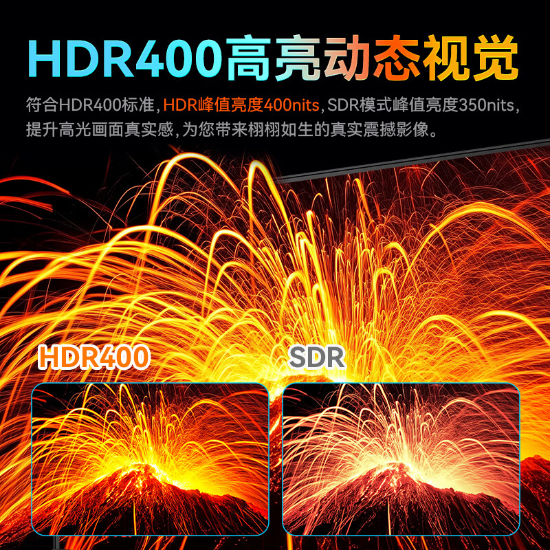 泰坦军团24.5英寸2K240Hz显示器P2512S快速液晶IPS屏硬件低蓝光 - 图1