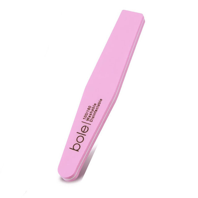 Bole manicure tool diamond skeleton sponge strip