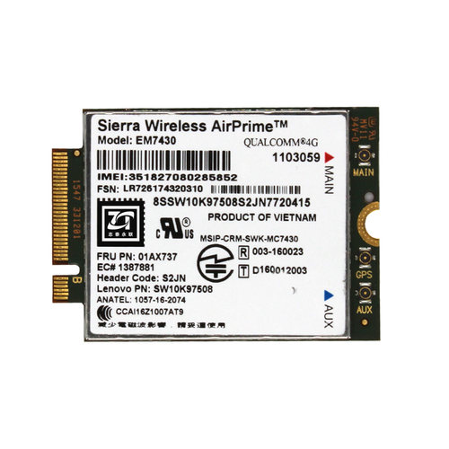 Thinkpad联想EM7430 X270 X1 Carbon T470s全网通4G模块01AX737 - 图3