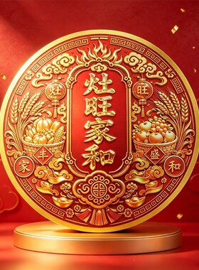 中式灶旺人和家旺灶台贴