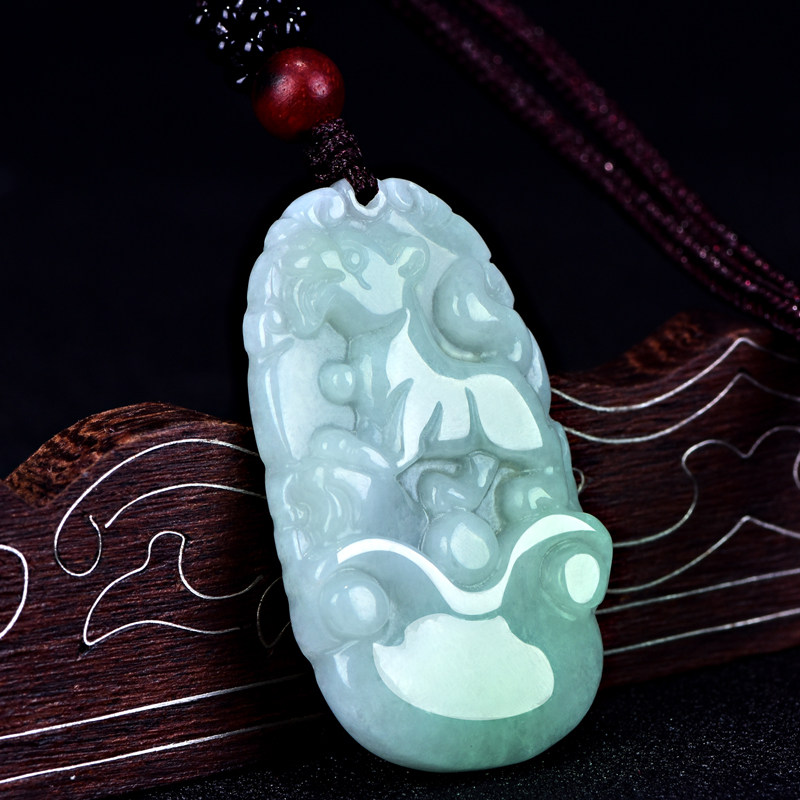 翡翠十二生肖男士女款属相吊坠 艺诚轩项坠/吊坠