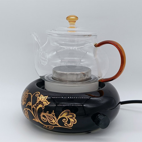 新品正稻电陶炉静音快速壶家用多功能耐热玻璃煮茶炉迷你防干烧 - 图2