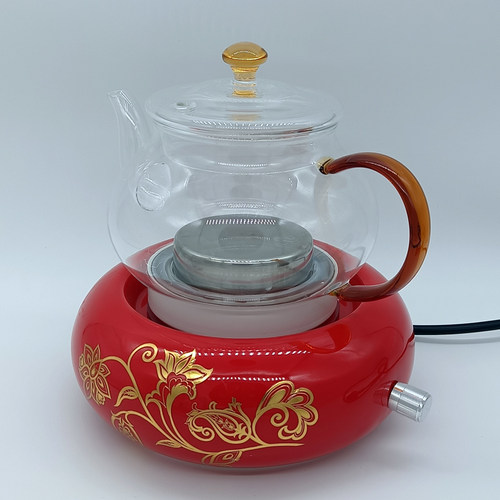 新品正稻电陶炉静音快速壶家用多功能耐热玻璃煮茶炉迷你防干烧 - 图0