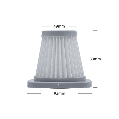 适合美的吸尘器配件SC861/SC861A尘杯海帕HEPA过滤网滤芯棉地刷头 - 图2