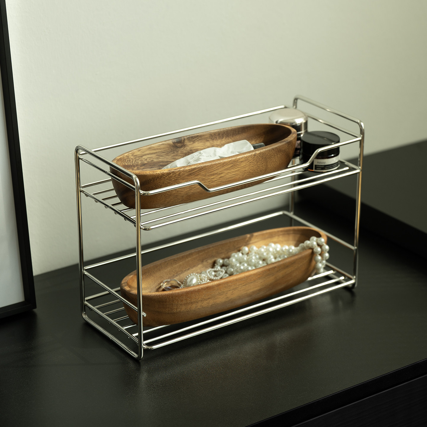 shy pear羞梨 收纳盘 南美胡桃木首饰收纳盒梳妆台桌面杂物置物盘,淘宝优惠券,粉丝福利购,淘宝优惠卷