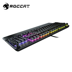 ROCCAT冰豹 Pyro派罗游戏机械键盘RGB键盘电竞机械红轴可拆卸手托