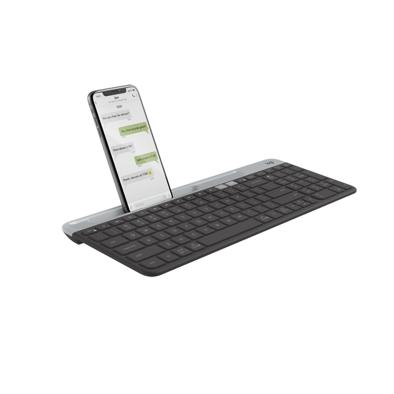 罗技k580无线蓝牙键盘适用于ipad平板办公外接电脑笔记本mac轻薄 - 图0