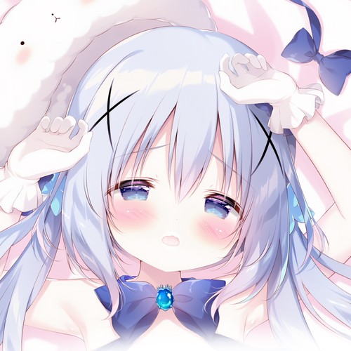 高清复刻 白玉猫耳jk制服しらたま 二次元等身抱枕套动漫周边同人 - 图3