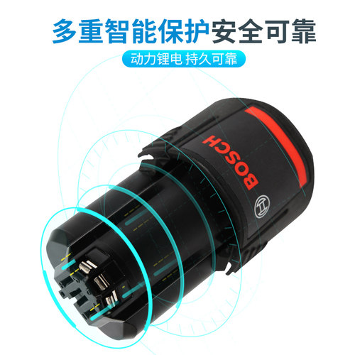 博世10.8V充电钻电池TSR 1080-2-LI/GSR/GDR 12V博士充电器锂电池 - 图1