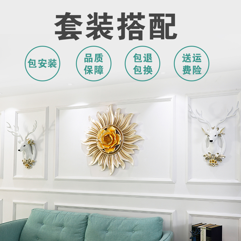 Color : Black SHUILV Nordic Style Deer Head Wall Hanging Modern Minimalist Living Room TV Sofa Background Wall Decoration Creative Three-Dimensional Pendant Color : Black SHUILV Nordic Style Deer Head Wall Hanging Modern Minimalist Living Room TV Sofa Background Wall Decoration Creative Three-Dimensional Pendant