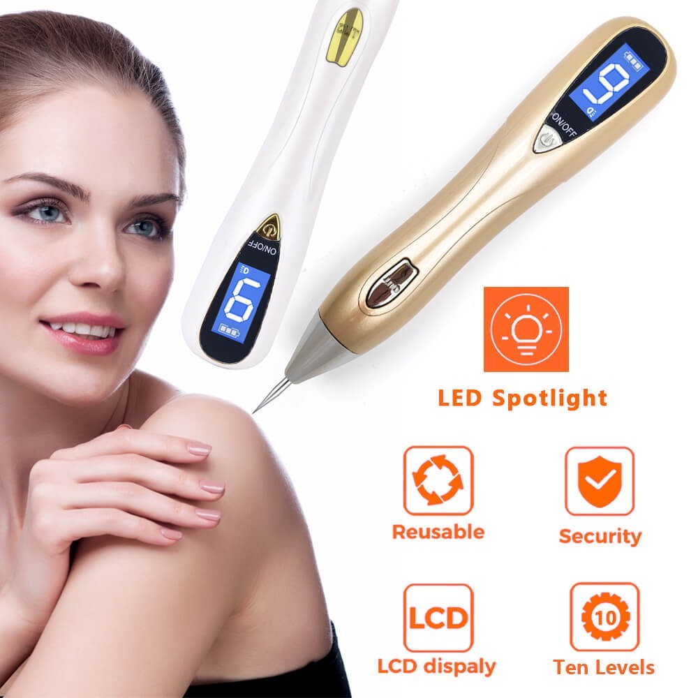 Mole Removal Pen Wart Plasma Remover Tool Laser Beauty Skin-图0