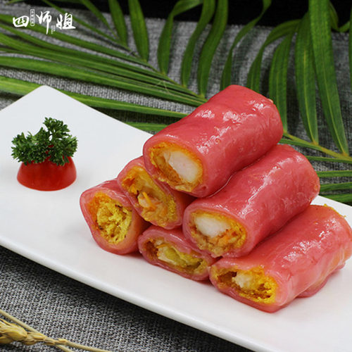 整箱 红米肠粉预拌粉 10KG【四师姐】布拉铁板脆皮鲜虾肠粉制作 - 图3