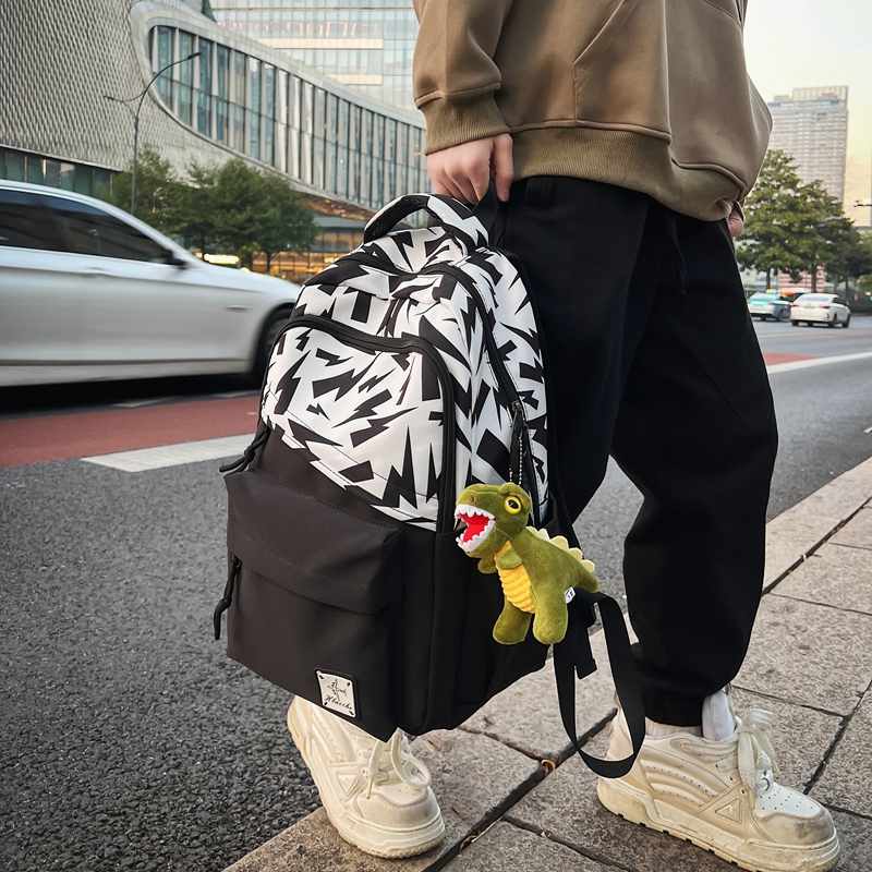 Backpack Men's Backpack Fashion Street Bag