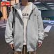 Li Ning gray sweatshirt men's new spring and autumn style