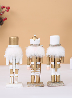 创意胡桃夹子木偶摆件工艺品 客厅餐厅士兵家居书房书柜桌面摆件