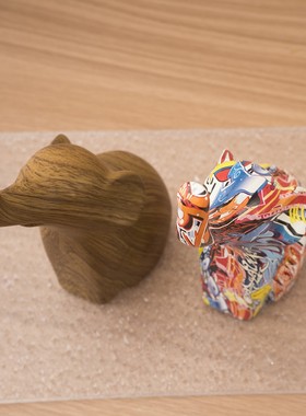 跨境新品抽象大象动物雕塑摆件家居客厅桌面电视柜装饰树脂工艺品