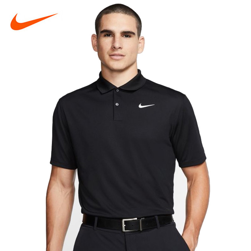 NIKEGOLF Nike Golf Apparel BV0355-010 Men's Short Sleeve T-shirt Sports Casual polo shirt Shirt