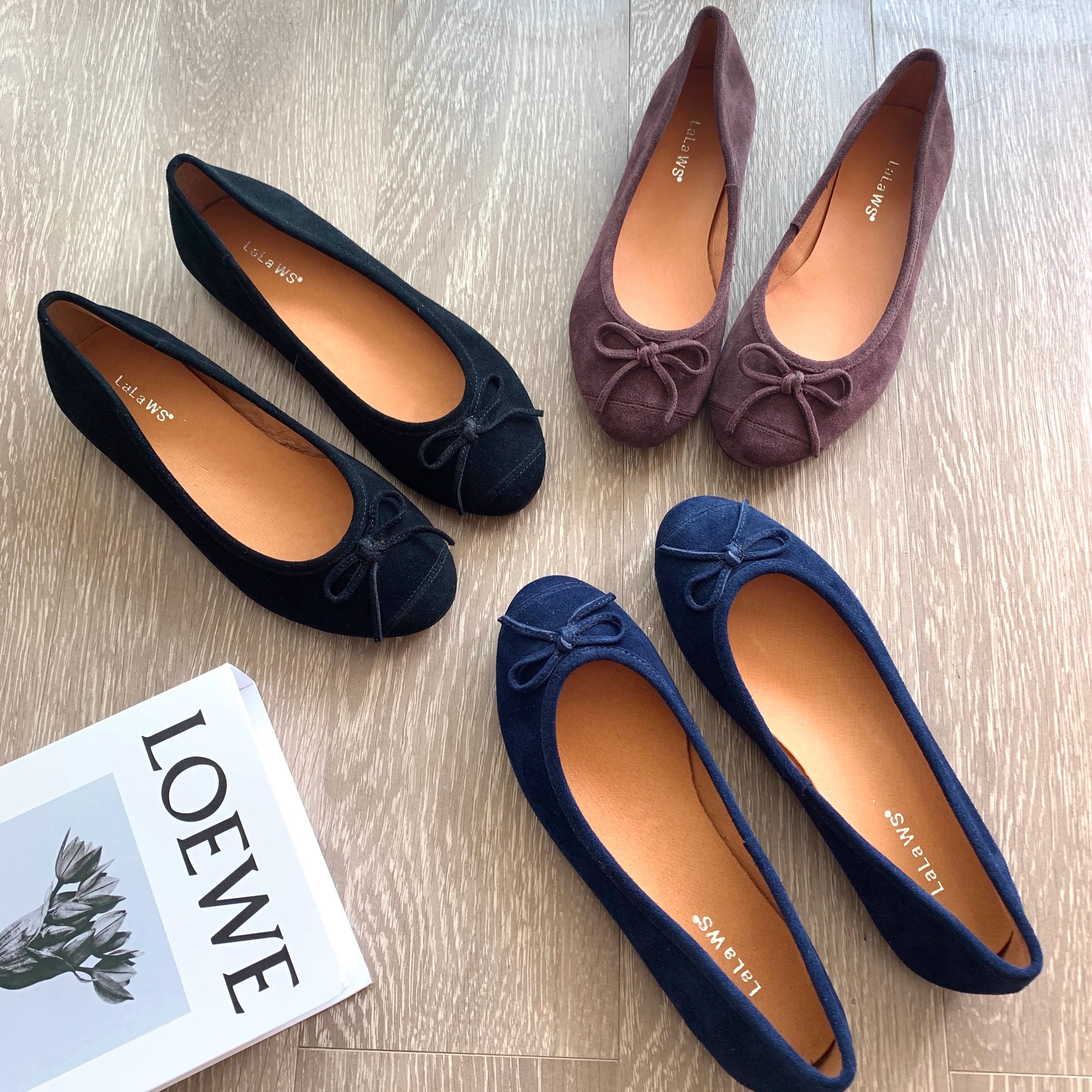 春季新款法式复古磨砂皮圆头浅口平底单鞋女蝴蝶结芭蕾舞鞋奶奶鞋,淘宝优惠券,粉丝福利购,淘宝优惠卷