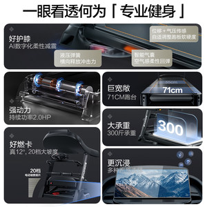 亿健跑步机家用款大型健身房专用室内8009电动静音高端品牌商用男